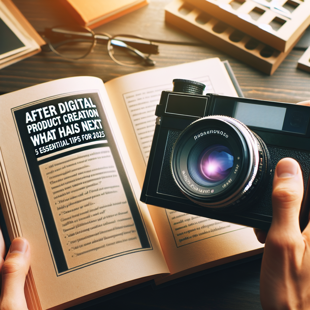After Digital Product Creation: 5 Essential Tips for 2025