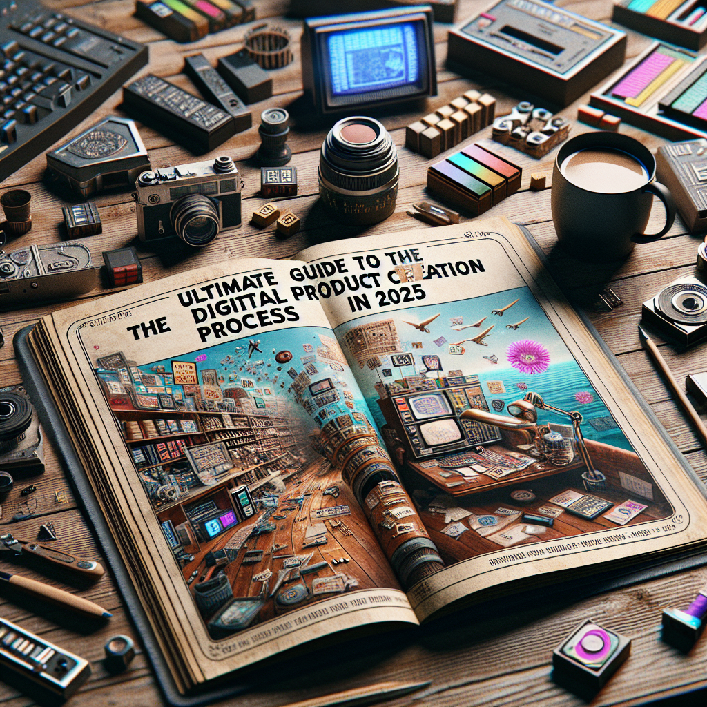 Ultimate Guide to the Digital Product Creation Process in 2025
