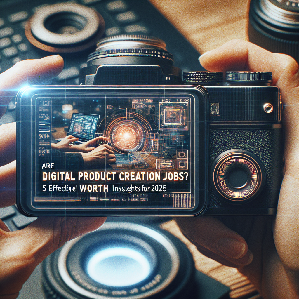 Are Digital Product Creation Jobs Worth It? Insights for 2025
