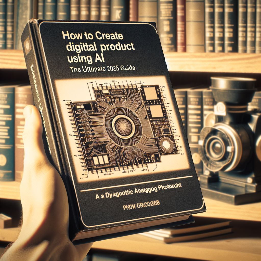 How to Create a Digital Product Using AI: The Ultimate 2025 Guide