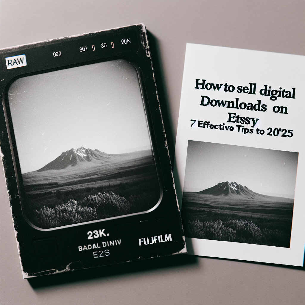 Effective Strategies for Selling Digital Downloads on Etsy in 2025
