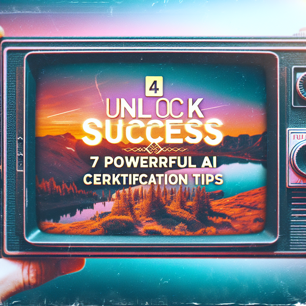 Unlock Success: 7 Powerful ai marketing certification Tips