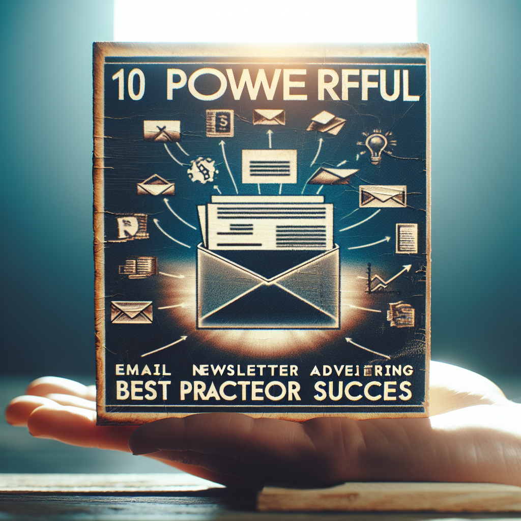 Essential Strategies for Effective Email Newsletter Advertising