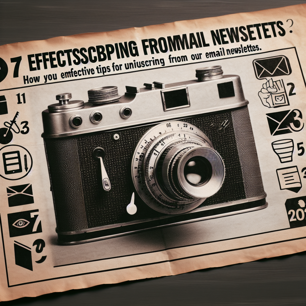 Email Newsletter Abbestellen: 7 Effektive Tipps für 2023