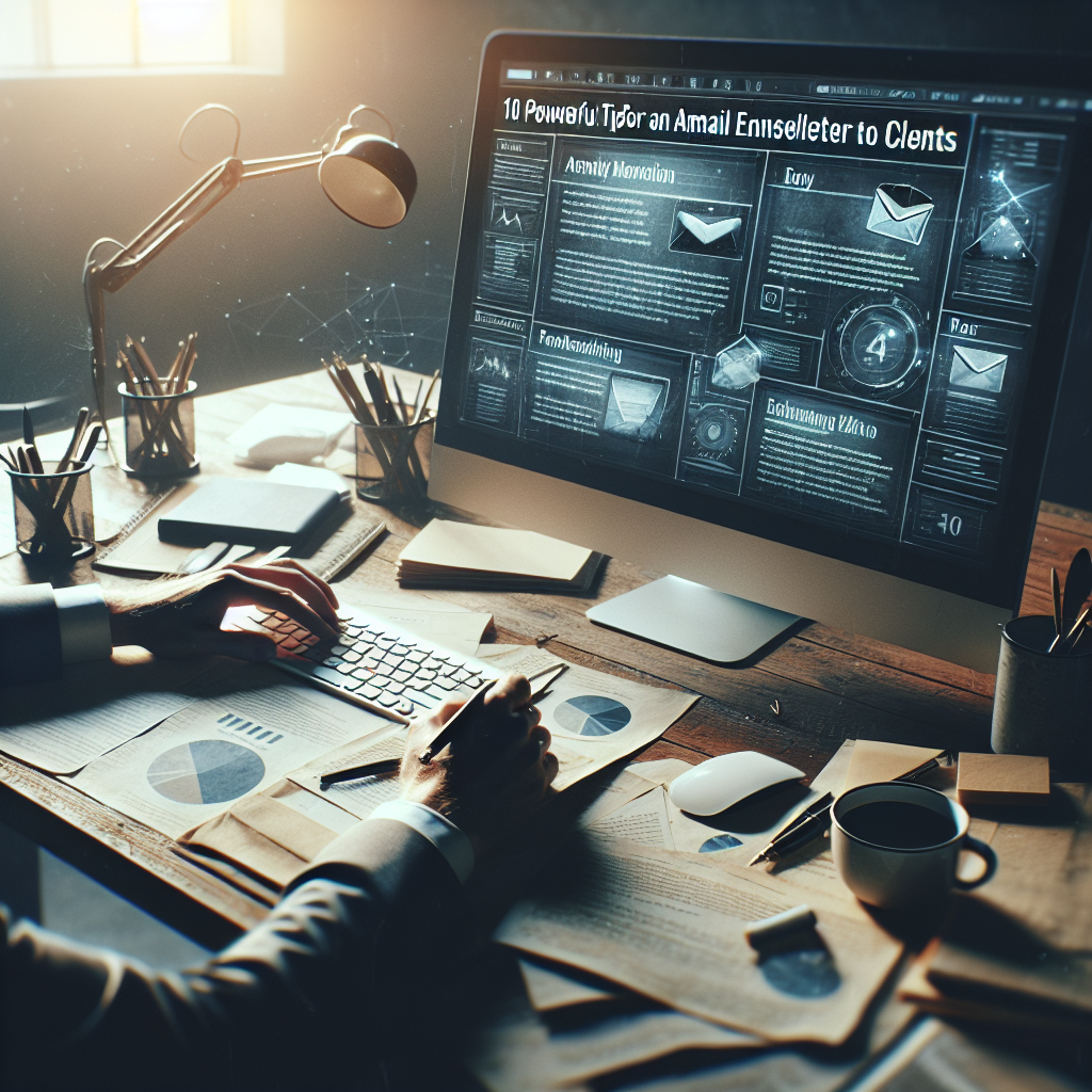 Crafting an Effective Email Newsletter: 10 Powerful Tips