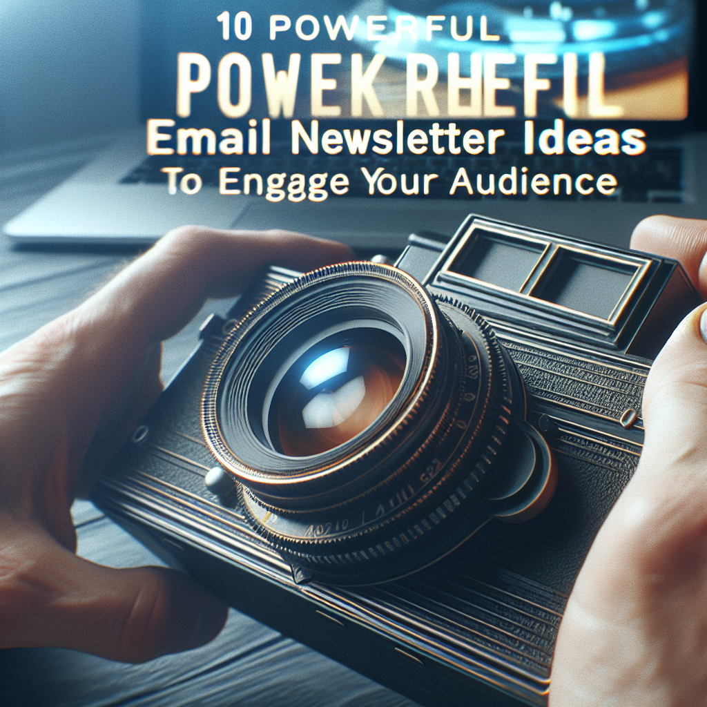 Top 10 Weekly Email Newsletter Ideas for Engaging Your Audience
