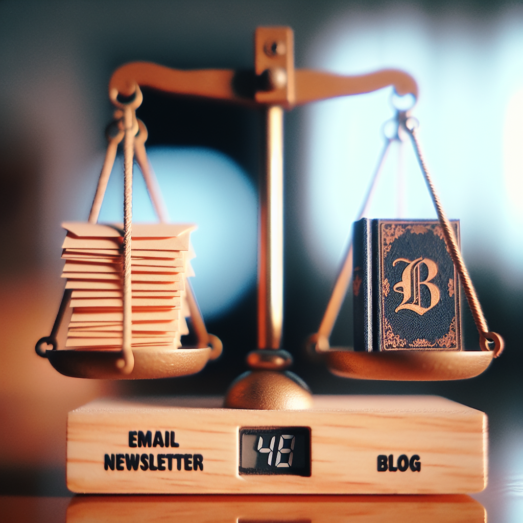 Email Newsletter vs Blog: A Comprehensive Comparison
