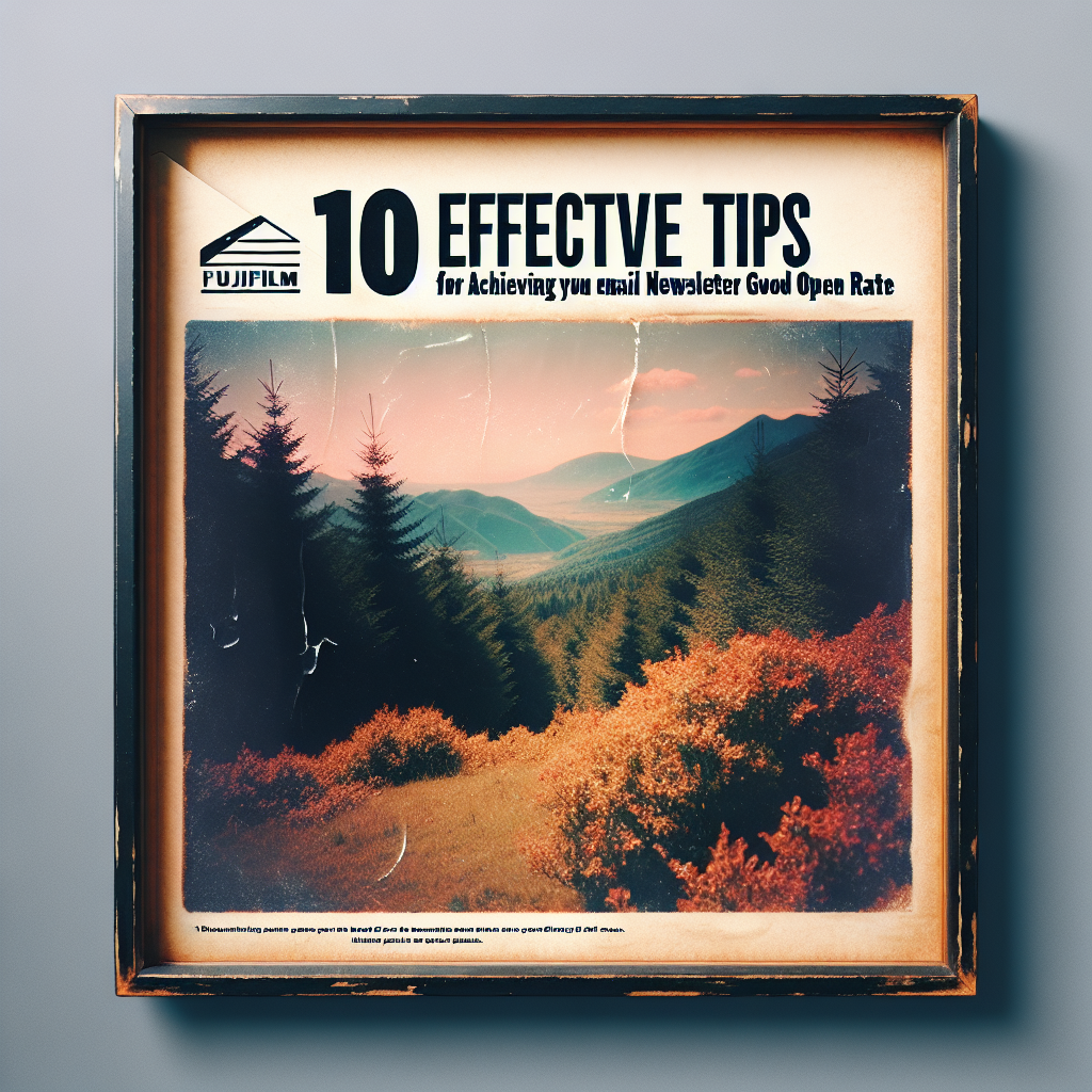 10 Effective Tips for Achieving an Email Newsletter Good Open Rate
