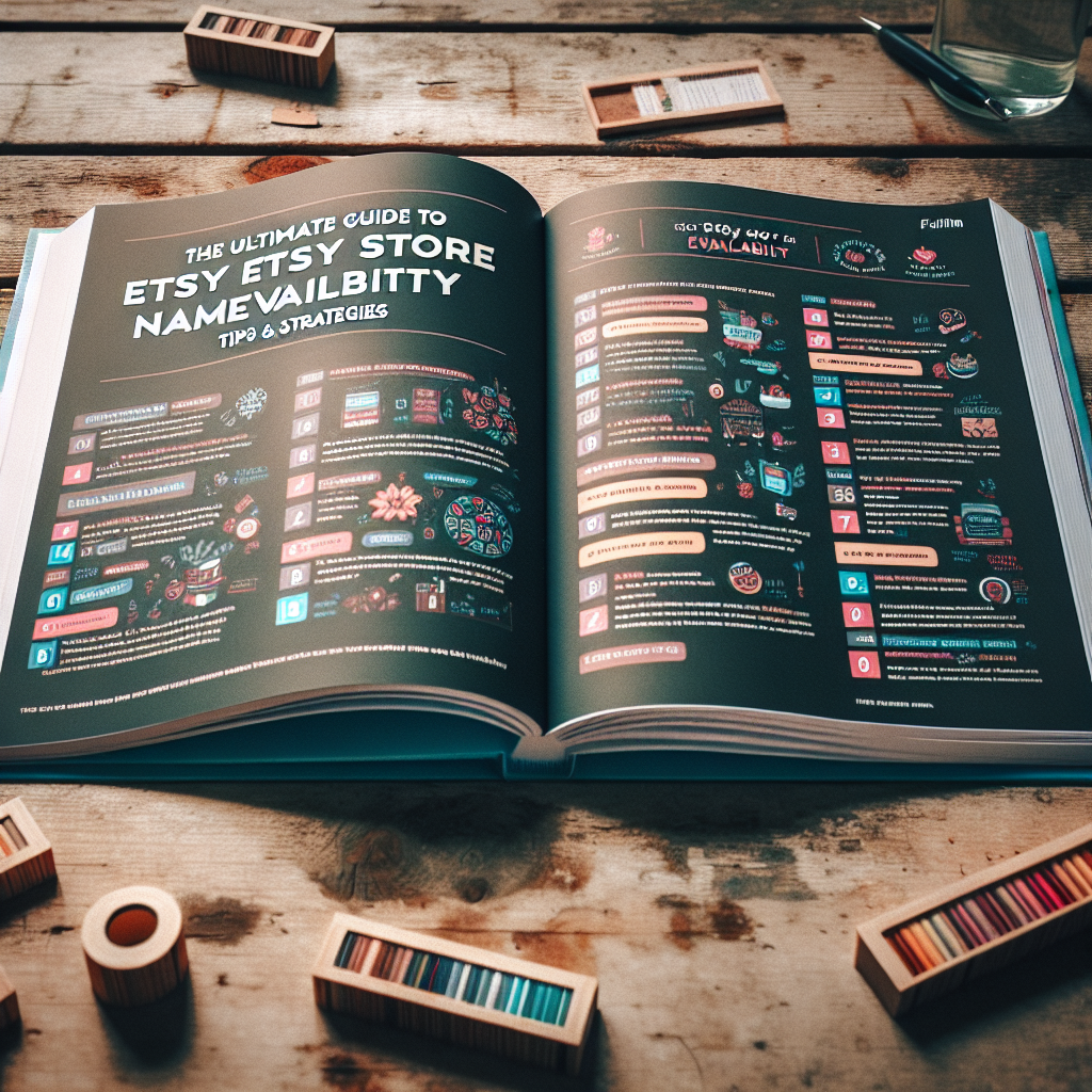 The Ultimate Guide to Etsy Store Name Availability: Key Strategies and Best Practices