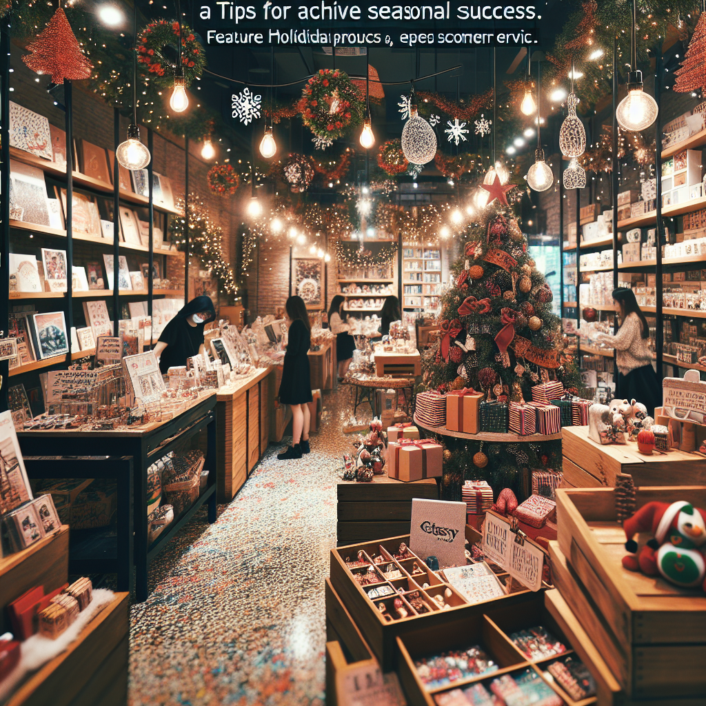 Etsy Shop on Holiday: 7 Effective Tips for Seasonal Success