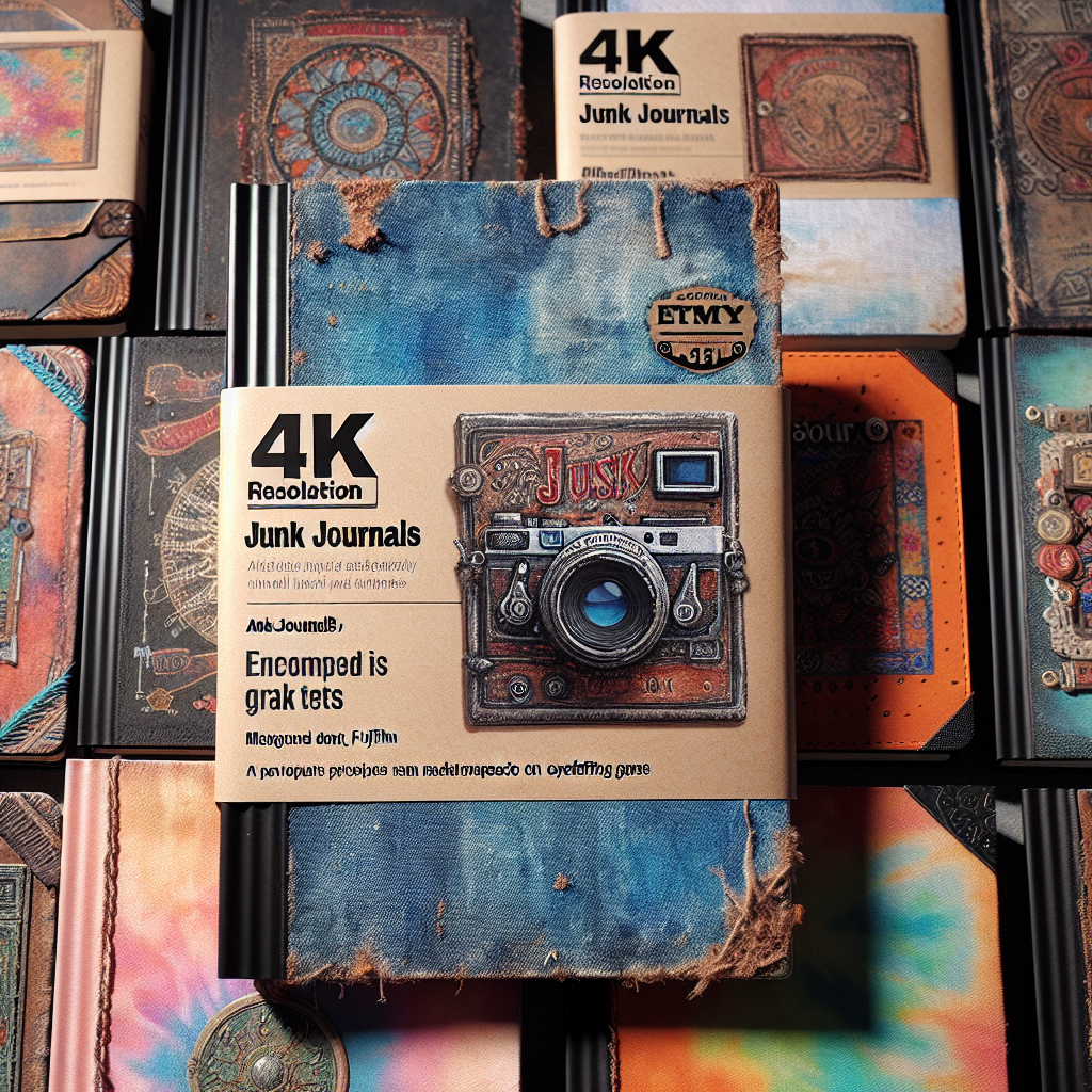 10 Best Etsy Shop Junk Journals to Elevate Your Crafting Game