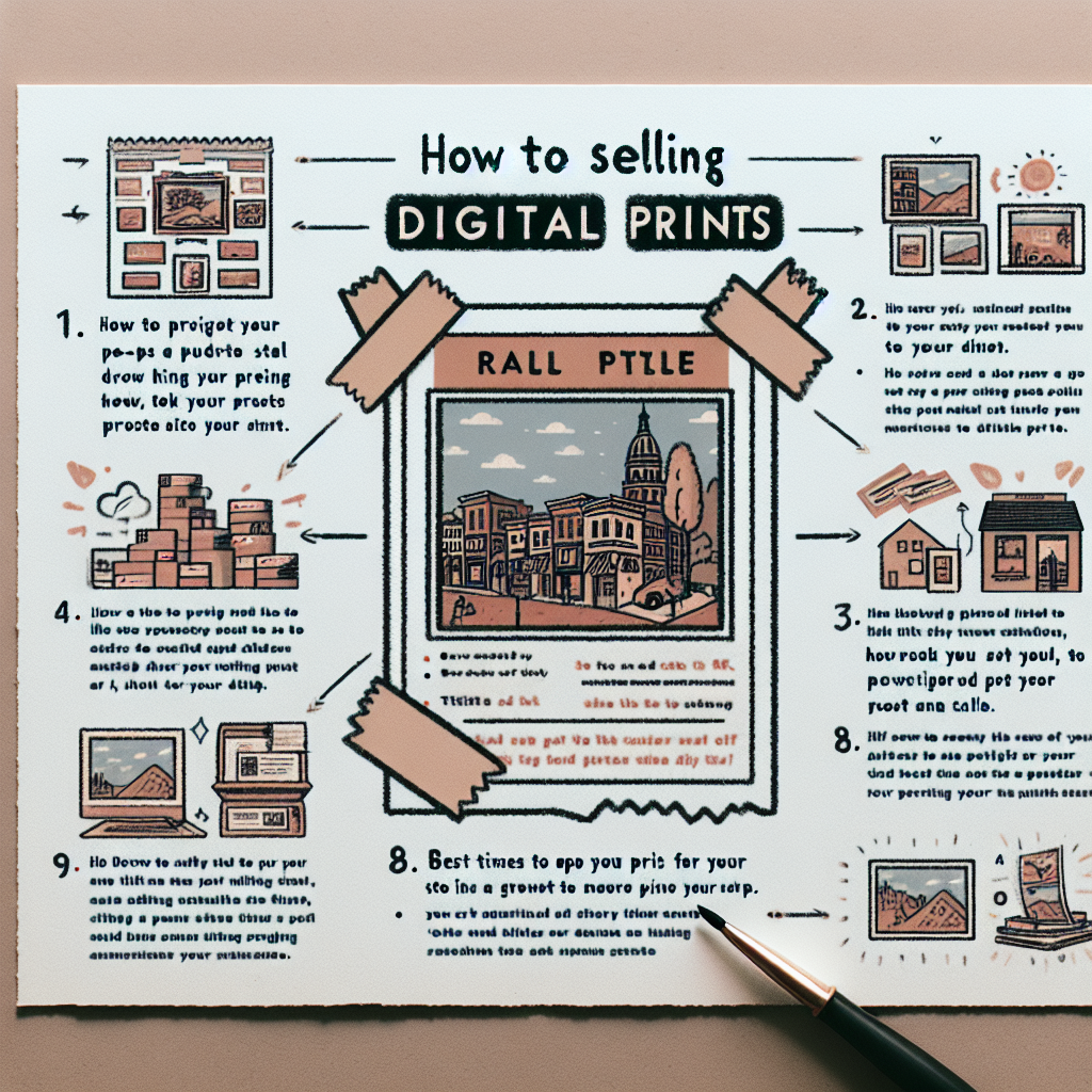 Optimizing Your Etsy Store for Digital Prints Sale Success