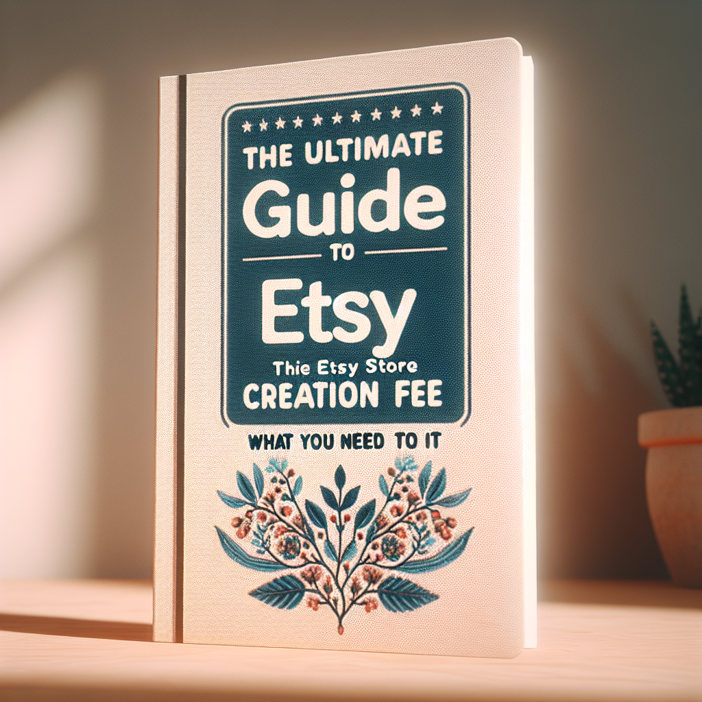 The Comprehensive Guide to Etsy Store Creation Fees: A Seller's Handbook