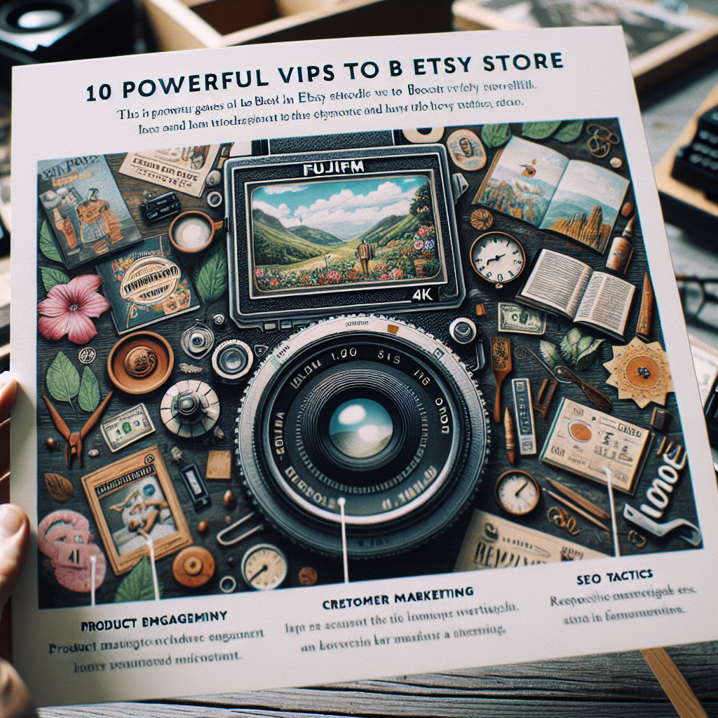 Enhancing Etsy Store Sales with Compelling Video Strategies