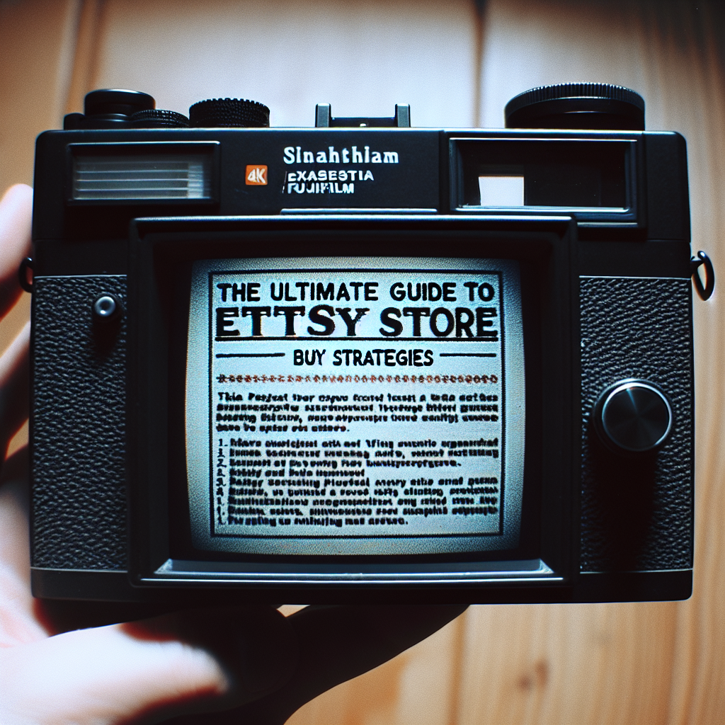 The Ultimate Guide to 15 Effective Etsy Store Buy Strategies