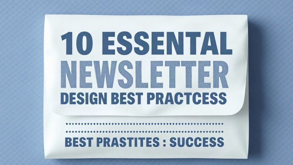 10 Essential Email Newsletter Design Best Practices for Success