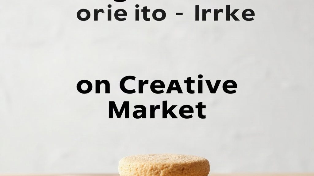 Sell Digital Products On Creative Market: Low-Effort Profits