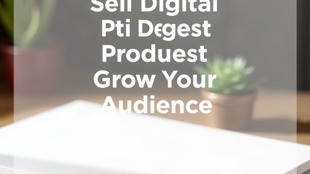 Sell Digital Products Pinterest Grow Your Audience