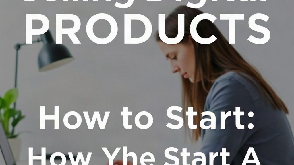 Selling Digital Products How To Start A Profitable Strategy