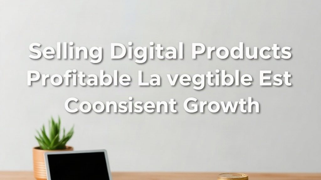 Selling Digital Products Profitable For Consistent Growth