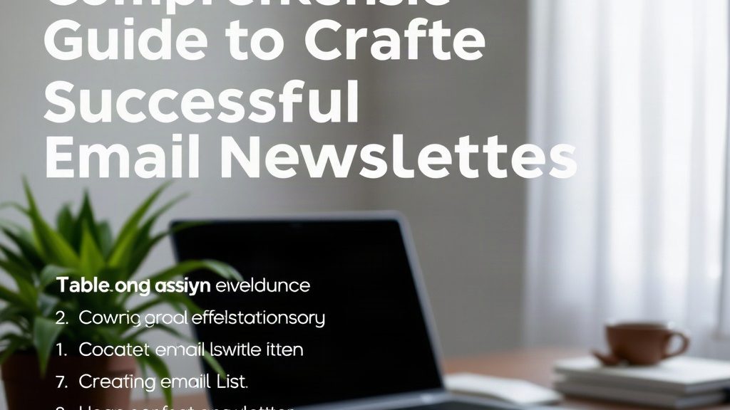 The Comprehensive Guide to Crafting Successful Email Newsletters